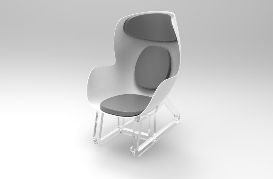 A Sensoroid and sensing seat that Enable a Person’s Health and the Conditions of the Surrounding Environment to be Visualized to be Put on Exhibit at Aircraft 2018
